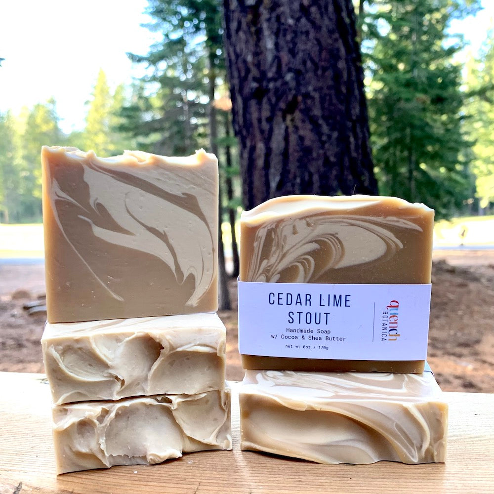 Cedar Lime Stout-Luxe Soap