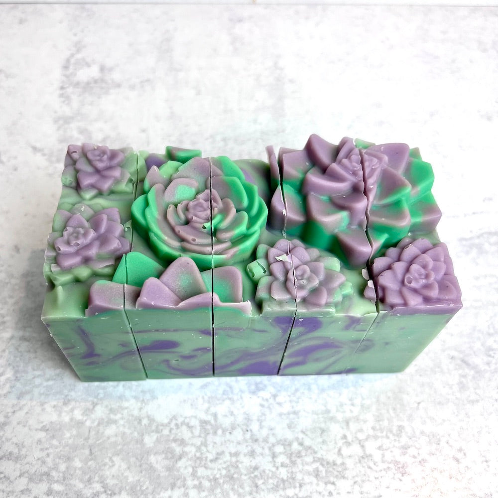 Succulent Garden-Luxe Soap