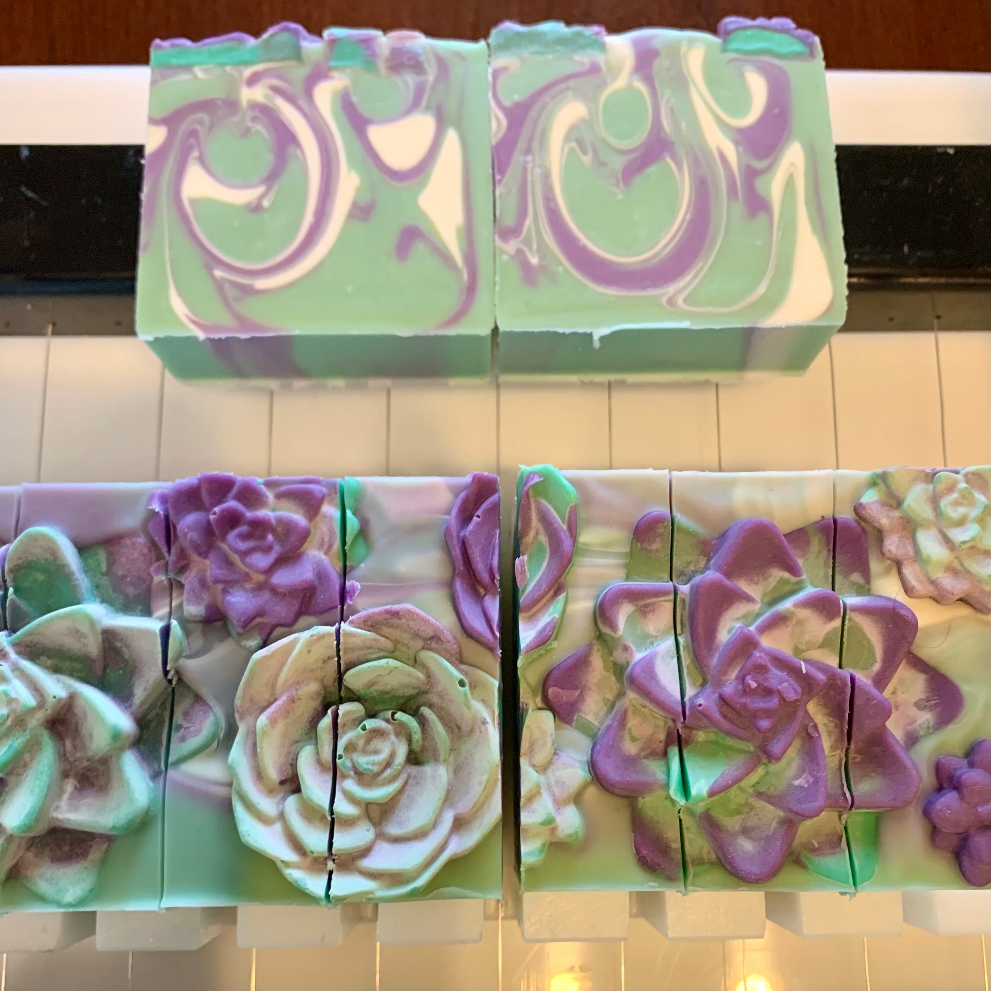 Succulent Garden-Luxe Soap